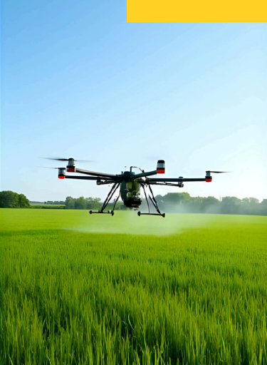 โดรนทางการเกษตร